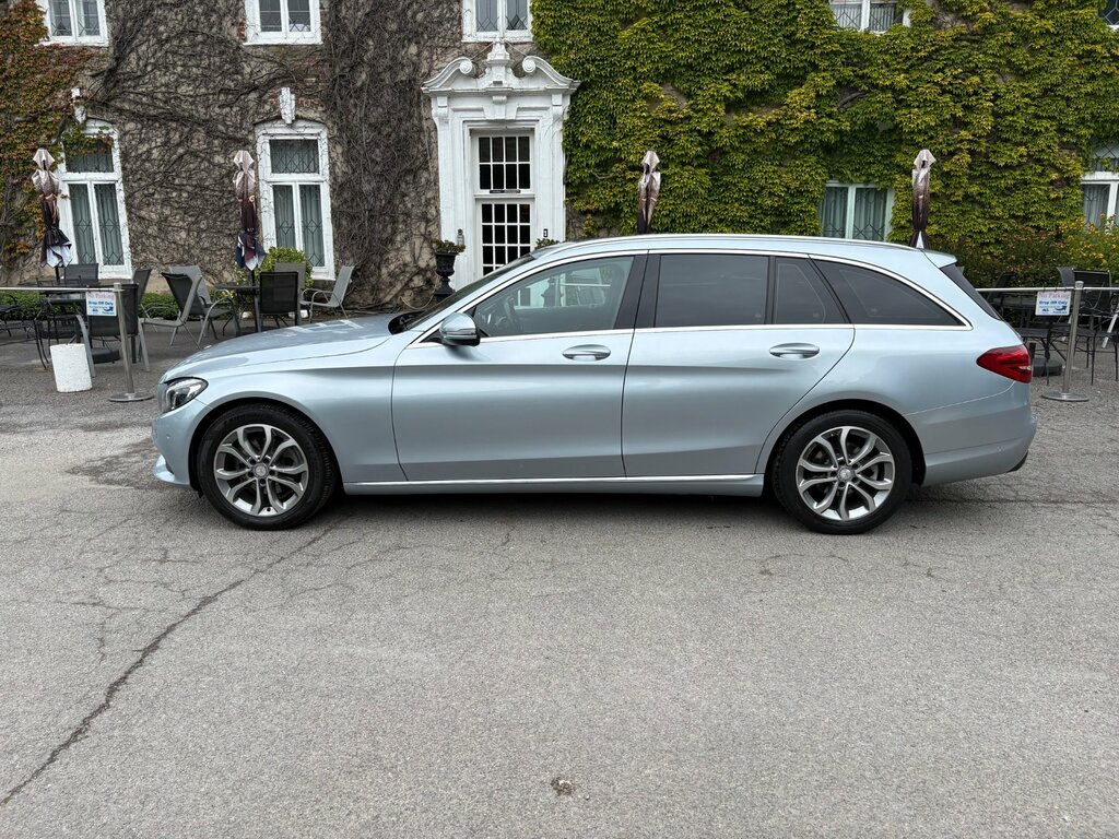 Mercedes-Benz C Class 1.6 C200d Sport Estate G-tronic Euro 6 Silver #2