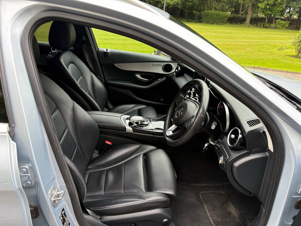 Mercedes-Benz C Class 1.6 C200d Sport Estate G-tronic Euro 6 Silver #6