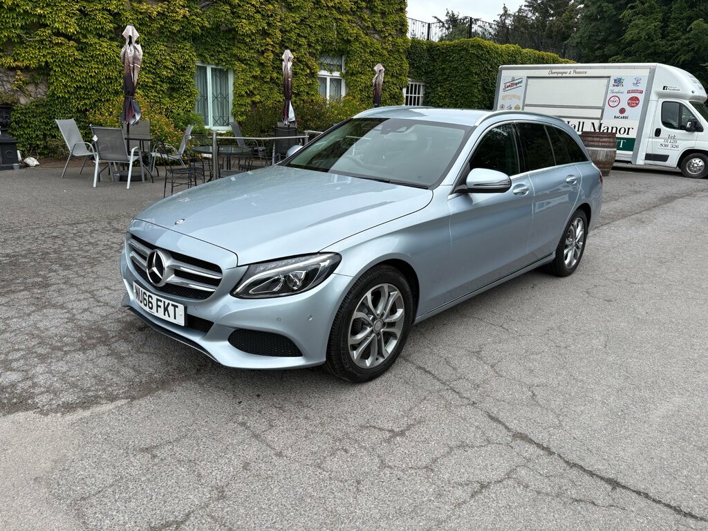 Mercedes-Benz C Class 1.6 C200d Sport Estate G-tronic Euro 6 Silver