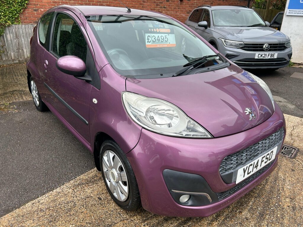 Peugeot 107 1.0 12V Active Euro 5 Purple #2