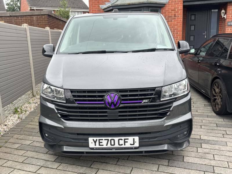 Volkswagen Transporter 2.0 Tdi T28 Highline Dsg Fwd Swb Euro 6 Ss Grey #4