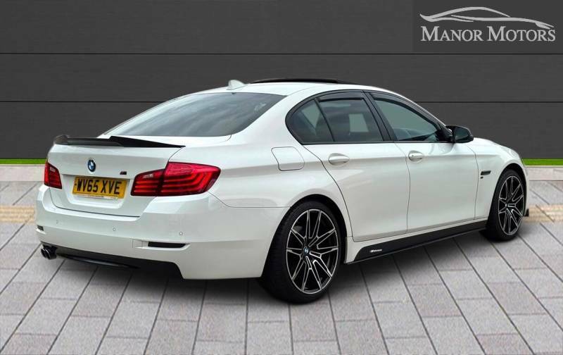BMW 5 Series 2.0 520D Se Euro 6 Ss - 2015 65 WV65XVE White #5