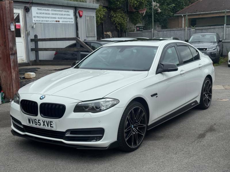 BMW 5 Series 2.0 520D Se Euro 6 Ss White #4