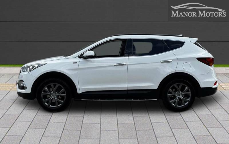 Hyundai Santa Fe 2.2 Crdi Blue Drive Wiggins Edition 4Wd Euro White #6
