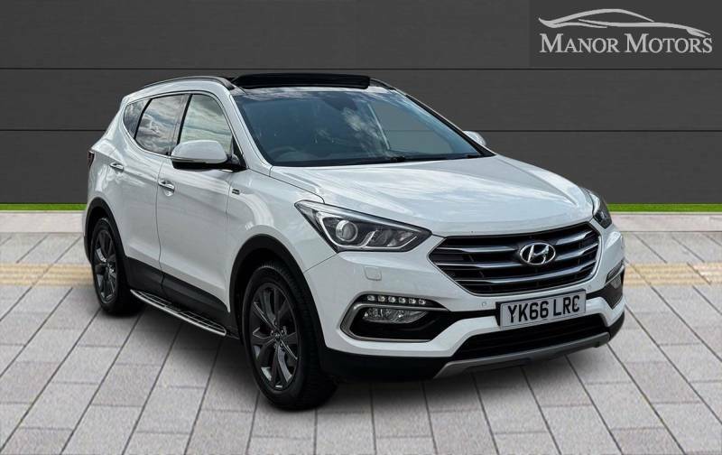 Hyundai Santa Fe 2.2 Crdi Blue Drive Wiggins Edition 4Wd Euro White