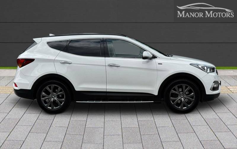 Hyundai Santa Fe 2.2 Crdi Blue Drive Wiggins Edition 4Wd Euro White #2
