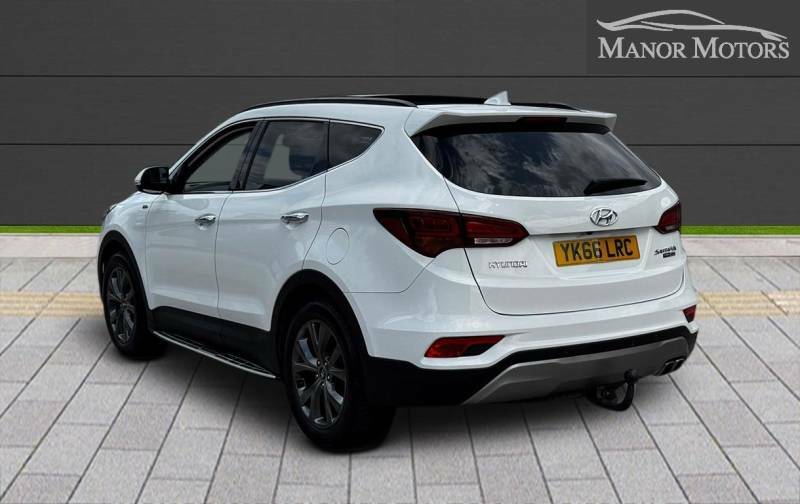 Hyundai Santa Fe 2.2 Crdi Blue Drive Wiggins Edition 4Wd Euro White #5