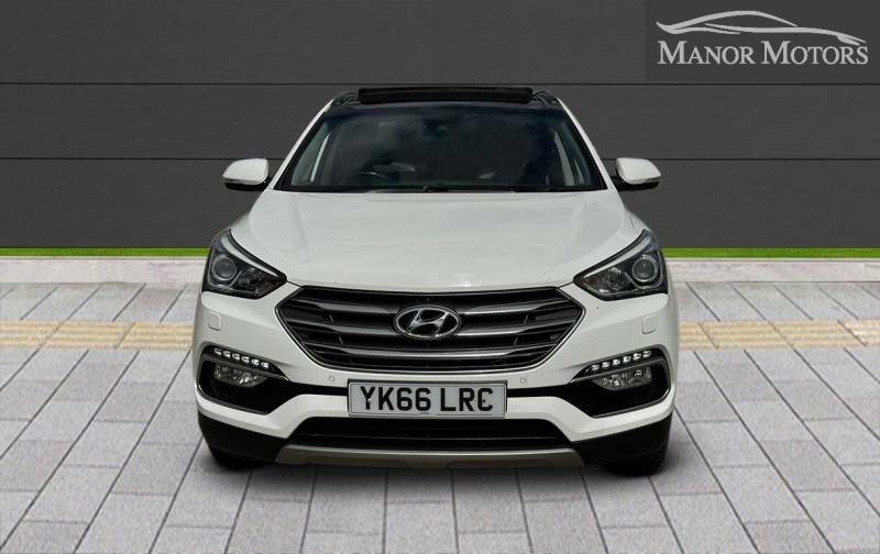 Hyundai Santa Fe Crdi Premium Blue Drive Red #10