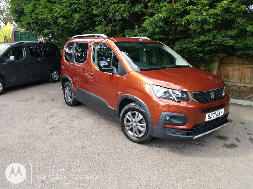 Peugeot Rifter 1.5 Bluehdi Allure Standard Mpv SB71EWV Brown #2