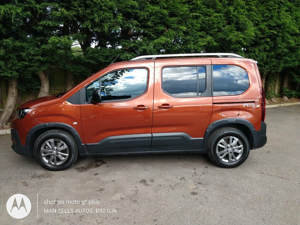 Peugeot Rifter 1.5 Bluehdi Allure Standard Mpv SB71EWV Brown #4