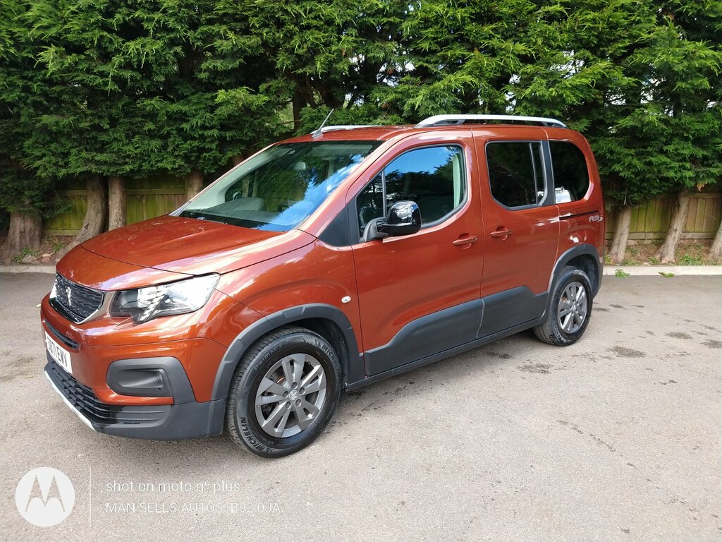 Peugeot Rifter 1.5 Bluehdi Allure Standard Mpv SB71EWV Brown #3