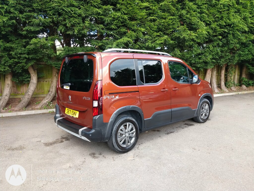 Peugeot Rifter 1.5 Bluehdi Allure Standard Mpv SB71EWV Brown #6