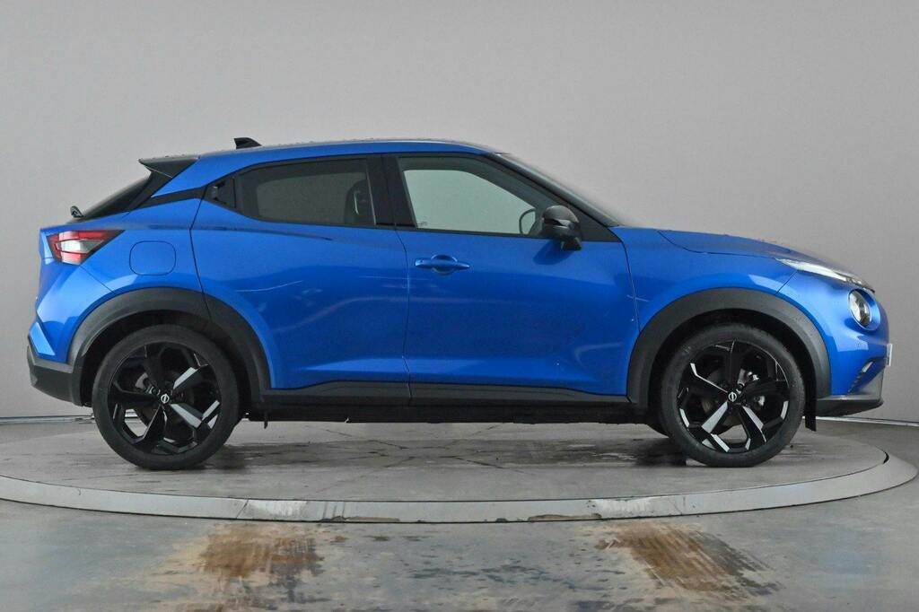 Nissan Juke 1.6 Tekna Suv Hybrid OV25GJJ Blue #3