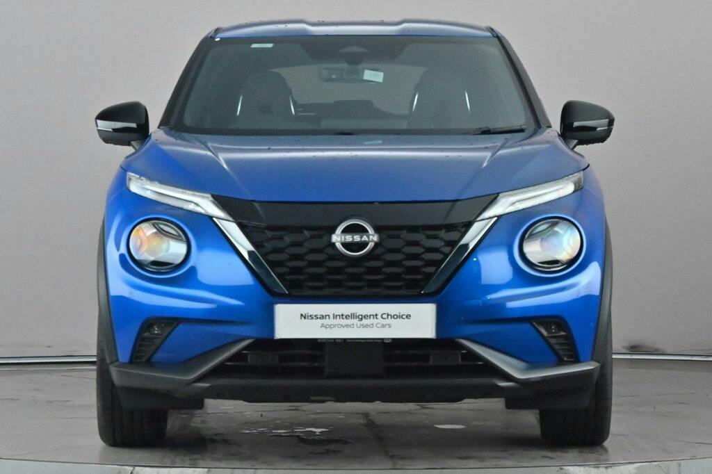 Nissan Juke 1.6 Tekna Suv Hybrid OV25GJJ Blue #2