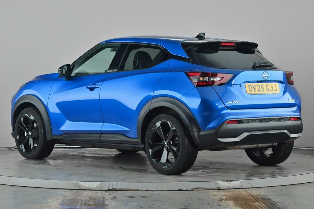 Nissan Juke 1.6 Tekna Suv Hybrid OV25GJJ Blue #4