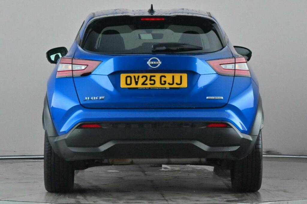 Nissan Juke 1.6 Tekna Suv Hybrid OV25GJJ Blue #5