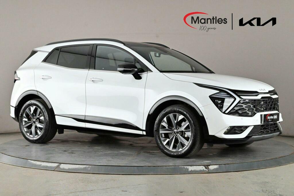 Kia Sportage 1.6 H T Gdi Gt Line S Suv Hybrid White