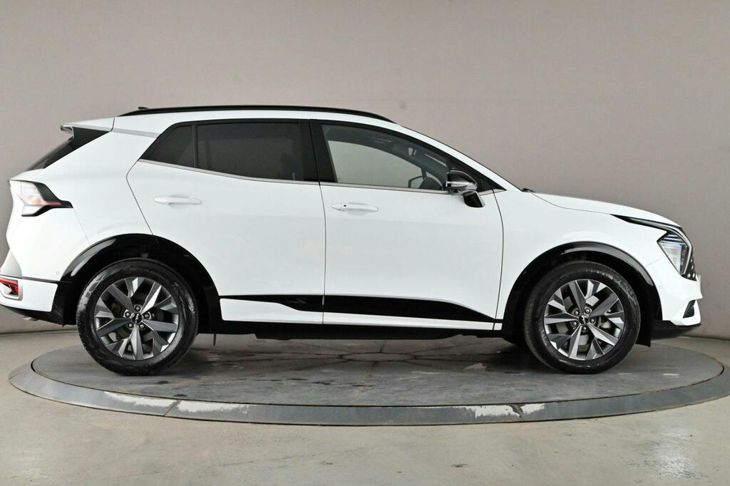 Kia Sportage 1.6 H T Gdi Gt Line S Suv Hybrid BG23MHX White #3