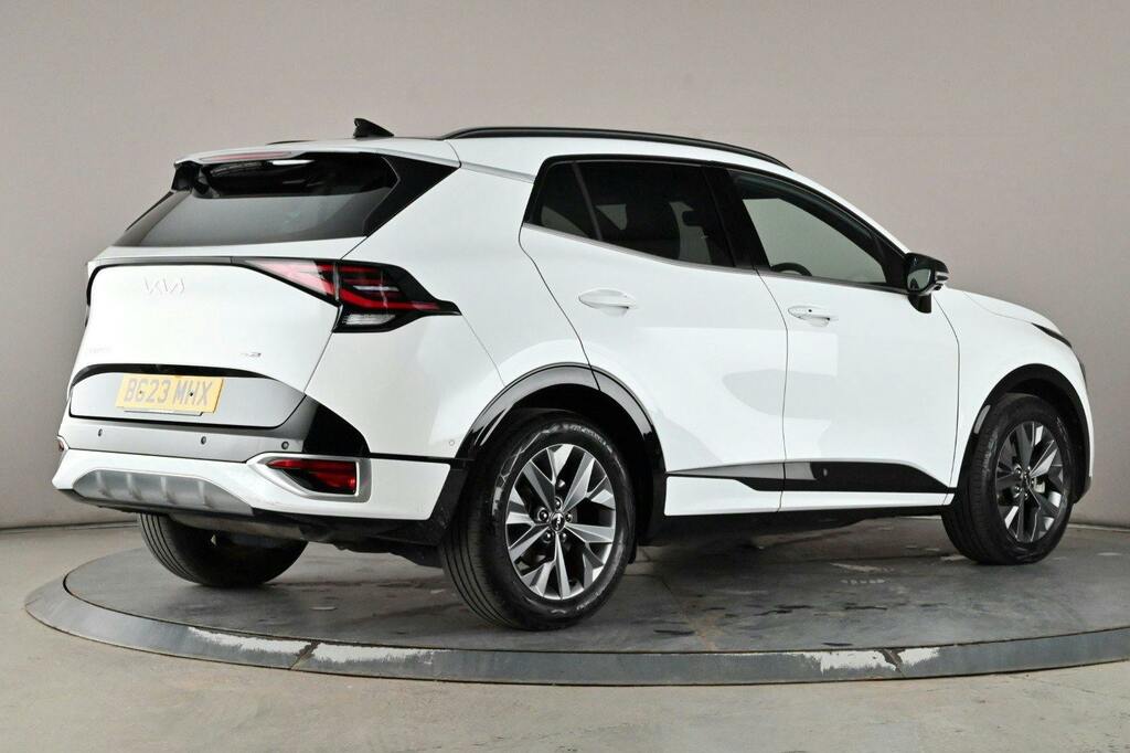Kia Sportage 1.6 H T Gdi Gt Line S Suv Hybrid BG23MHX White #6