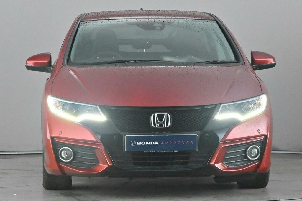 Honda Civic 1.8 I Vtec Se Plus Hatchback S Red #6