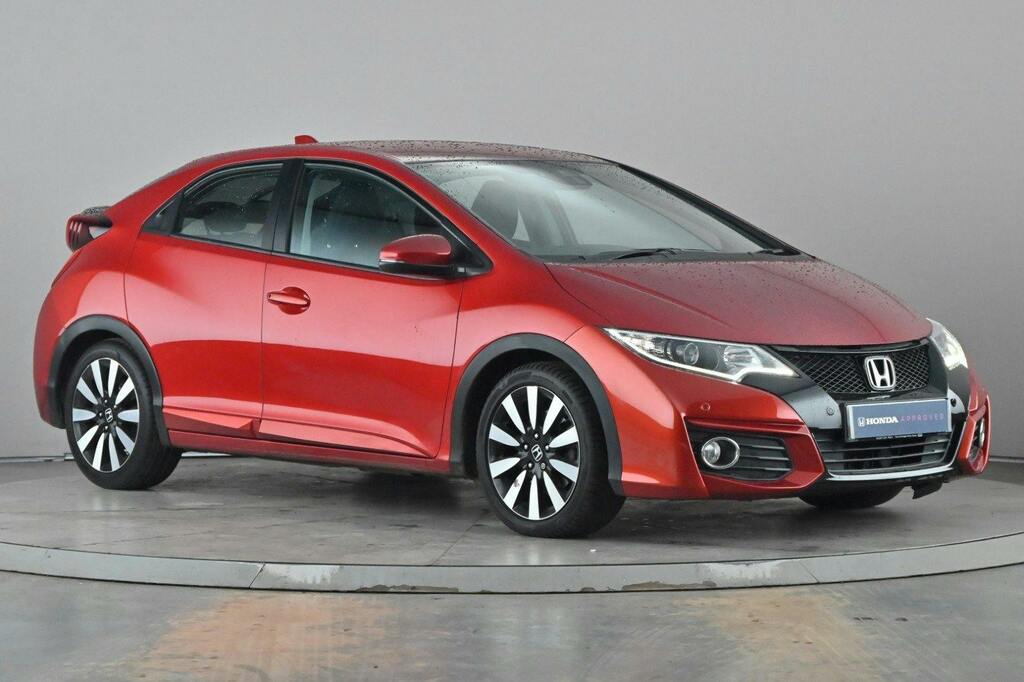 Honda Civic 1.8 I Vtec Se Plus Hatchback S Red
