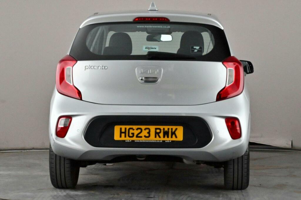 Kia Picanto 1.0 Dpi 3 Hatchback Amt Ss HG23RWK Silver #5