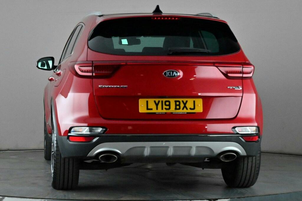 Kia Sportage 1.6 T Gdi Gt Line S Suv Dct Awd Ss LY19BXJ Red #5