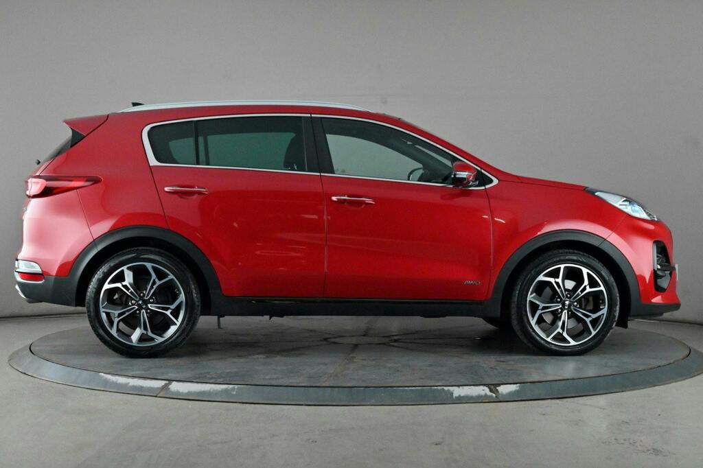 Kia Sportage 1.6 T Gdi Gt Line S Suv Dct Awd Ss LY19BXJ Red #3