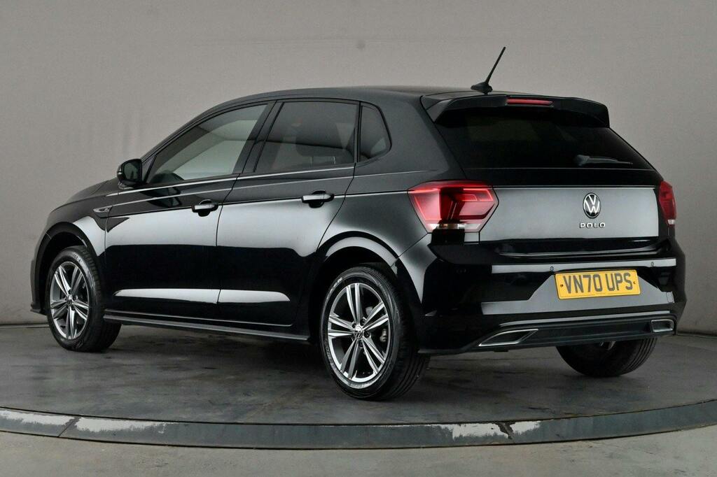 Volkswagen Polo 1.0 Tsi R Line Hatchback Dsg Ss VN70UPS Black #4