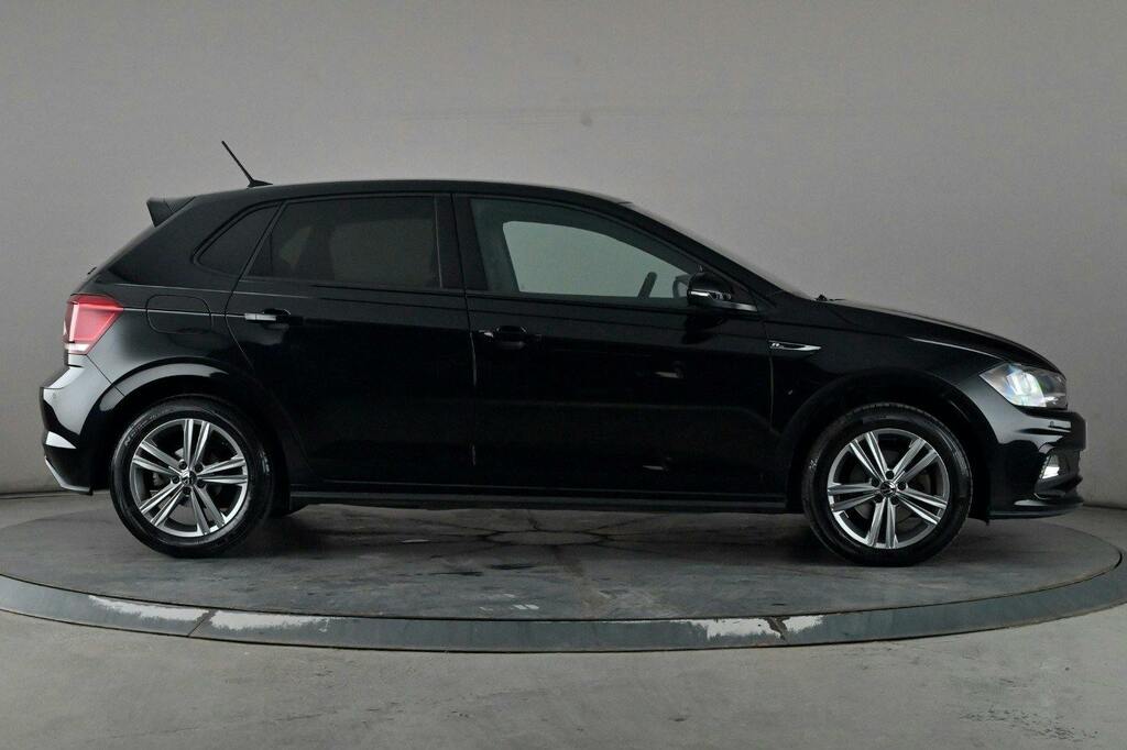 Volkswagen Polo 1.0 Tsi R Line Hatchback Dsg Ss VN70UPS Black #3