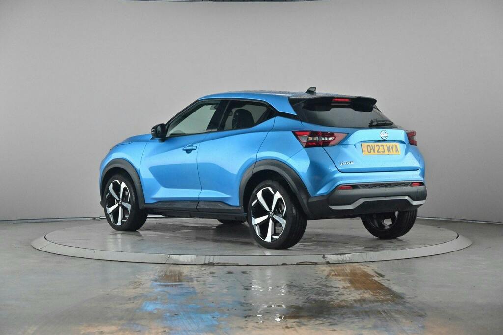 Nissan Juke 1.0 Dig T Tekna Suv Ss OV23WYA Blue #4