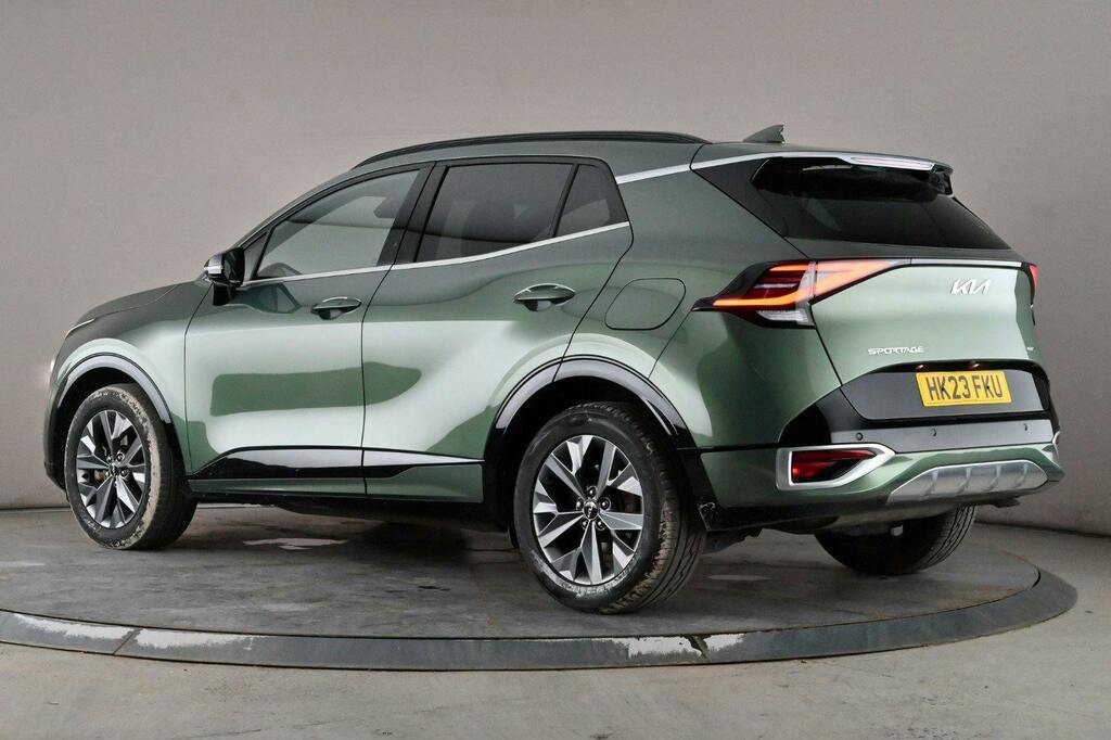 Kia Sportage 1.6 H T Gdi Gt Line Suv Hybrid S HK23FKU Green #4