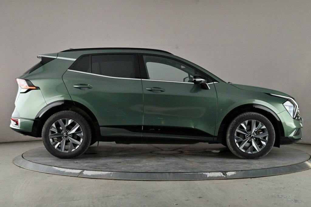 Kia Sportage 1.6 H T Gdi Gt Line Suv Hybrid S HK23FKU Green #3