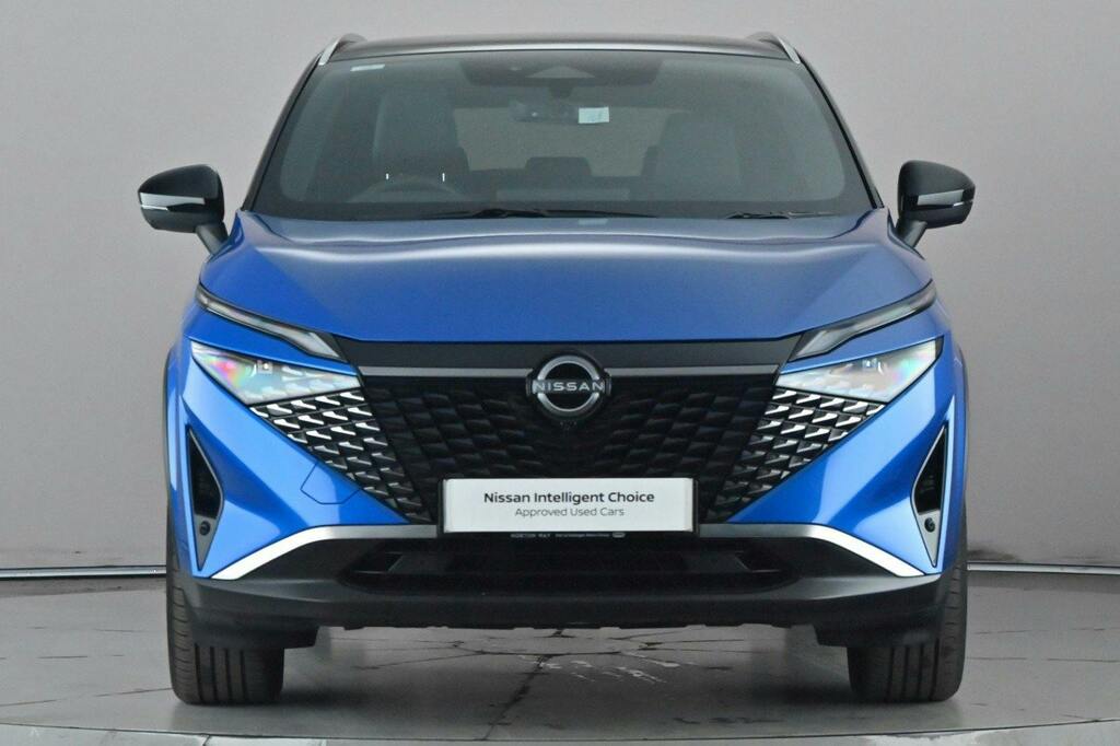 Nissan Qashqai 1.3 Dig T Mhev Tekna Suv Hybrid Xtron OX74BYF Blue #2