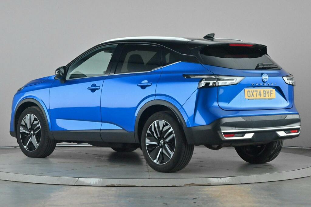 Nissan Qashqai 1.3 Dig T Mhev Tekna Suv Hybrid Xtron OX74BYF Blue #6