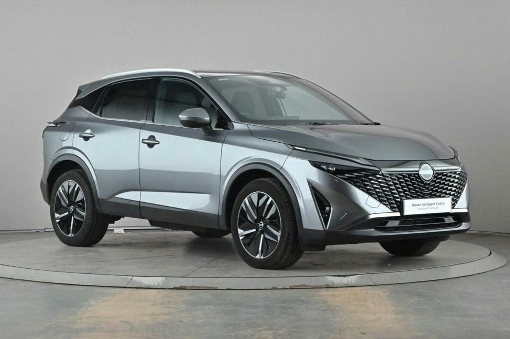 Nissan Qashqai 1.3 Dig T Mhev Tekna Suv Hybrid Xtron OW74YBZ Grey