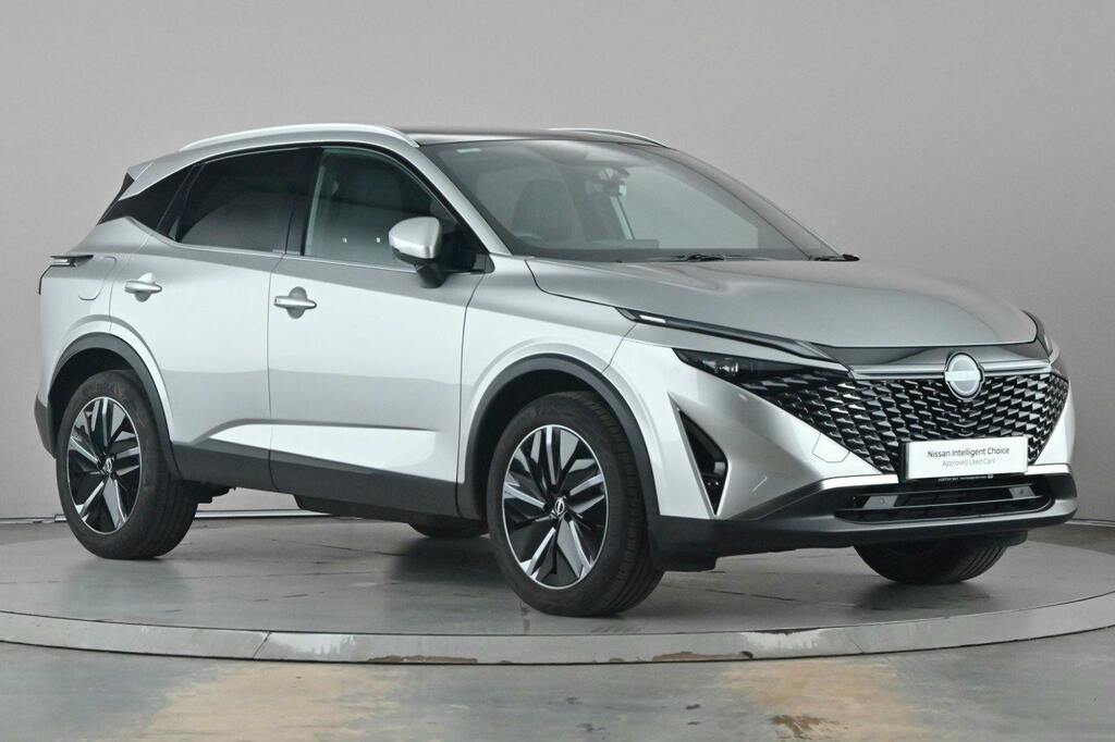 Nissan Qashqai 1.3 Dig T Mhev Tekna Suv Hybrid Xtron OE25TXL Silver