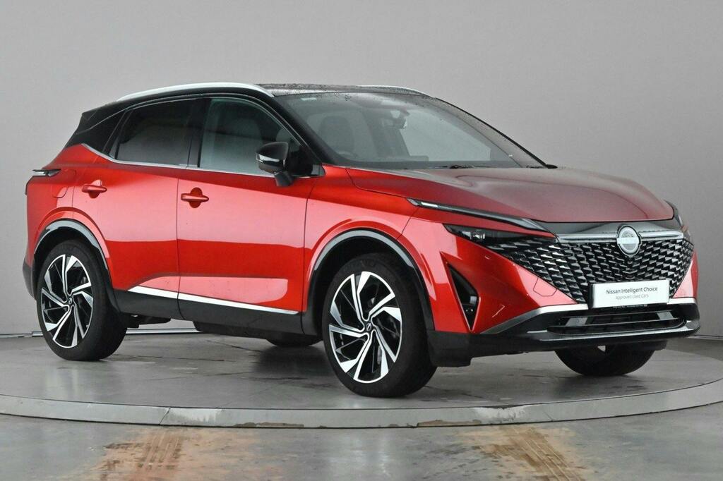 Nissan Qashqai 1.3 Dig T Mhev Tekna Plus Suv Hybrid Xt Red
