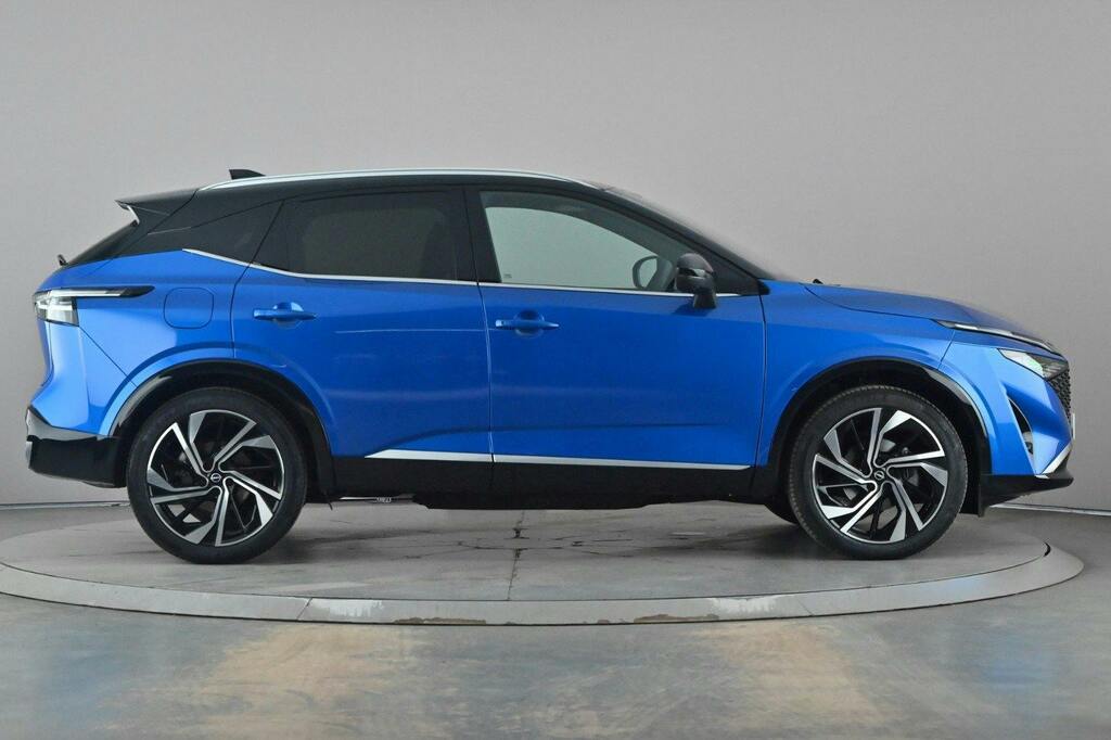 Nissan Qashqai 1.3 Dig T Mhev Tekna Plus Suv Hybrid Xt OE25LXO Blue #3