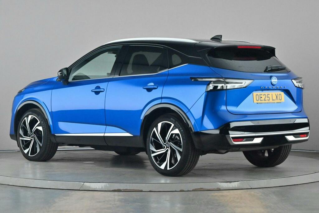 Nissan Qashqai 1.3 Dig T Mhev Tekna Plus Suv Hybrid Xt OE25LXO Blue #4