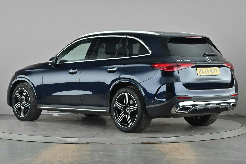 Mercedes-Benz GLC Class 2.0 Glc300h Mhev Amg Line Premium Suv HX24WXY Blue #4