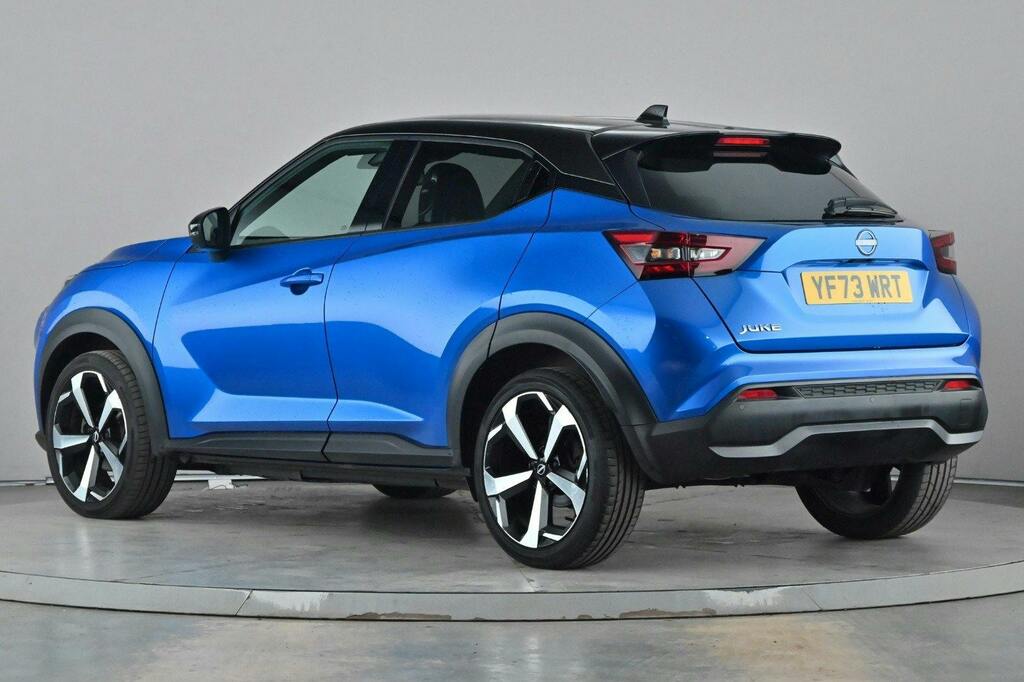 Nissan Juke 1.0 Dig T Tekna Suv Dct Ss YF73WRT Blue #4