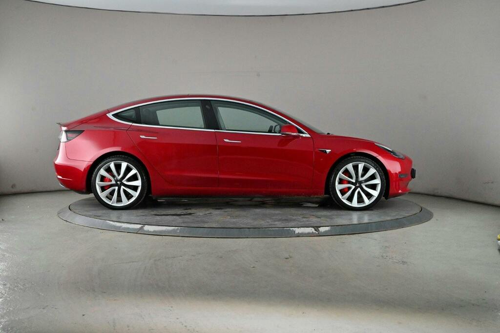 Tesla Model 3 Dual Motor Performance Saloon Red #3