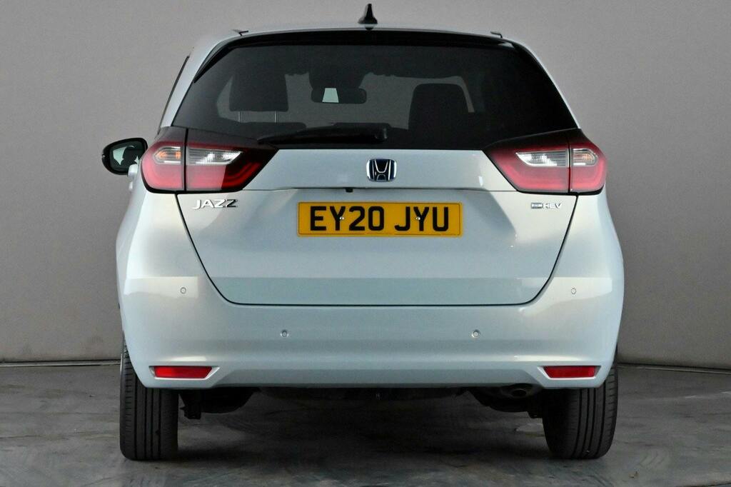 Honda Jazz 1.5 H I Mmd Ex Hatchback Hybrid Ecvt White #5