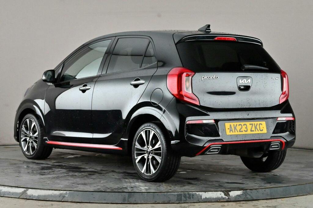 Kia Picanto 1.0 T Gdi Gt Line S Hatchback AK23ZKC Black #4