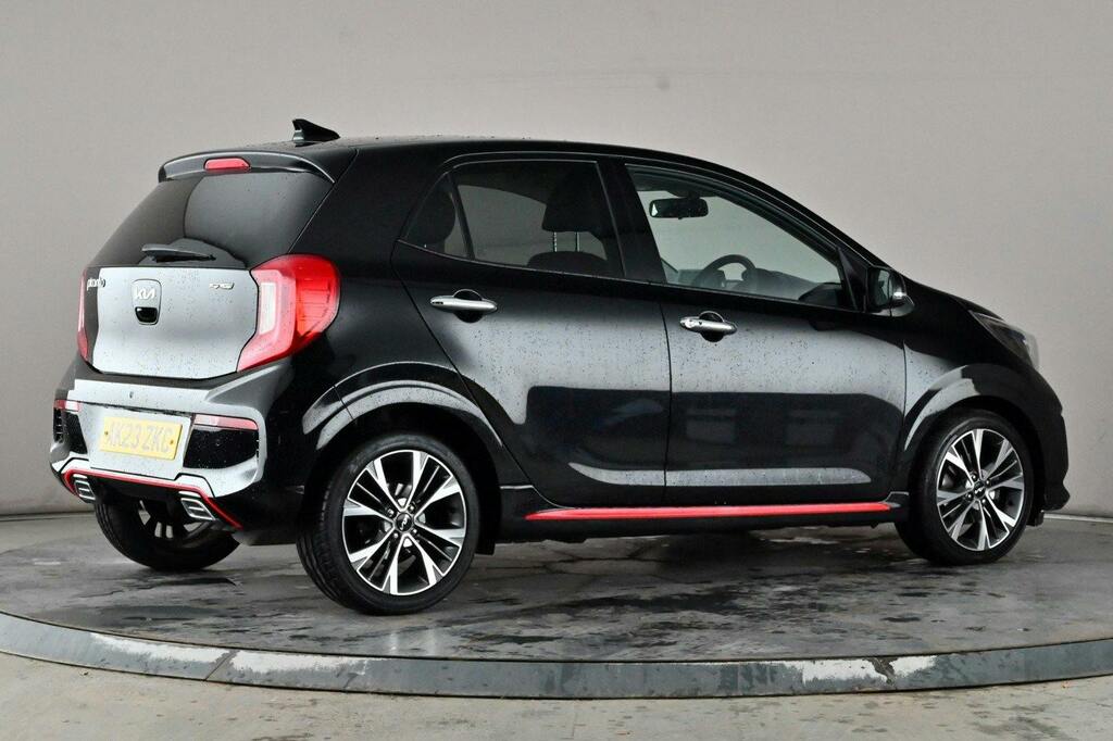 Kia Picanto 1.0 T Gdi Gt Line S Hatchback AK23ZKC Black #6