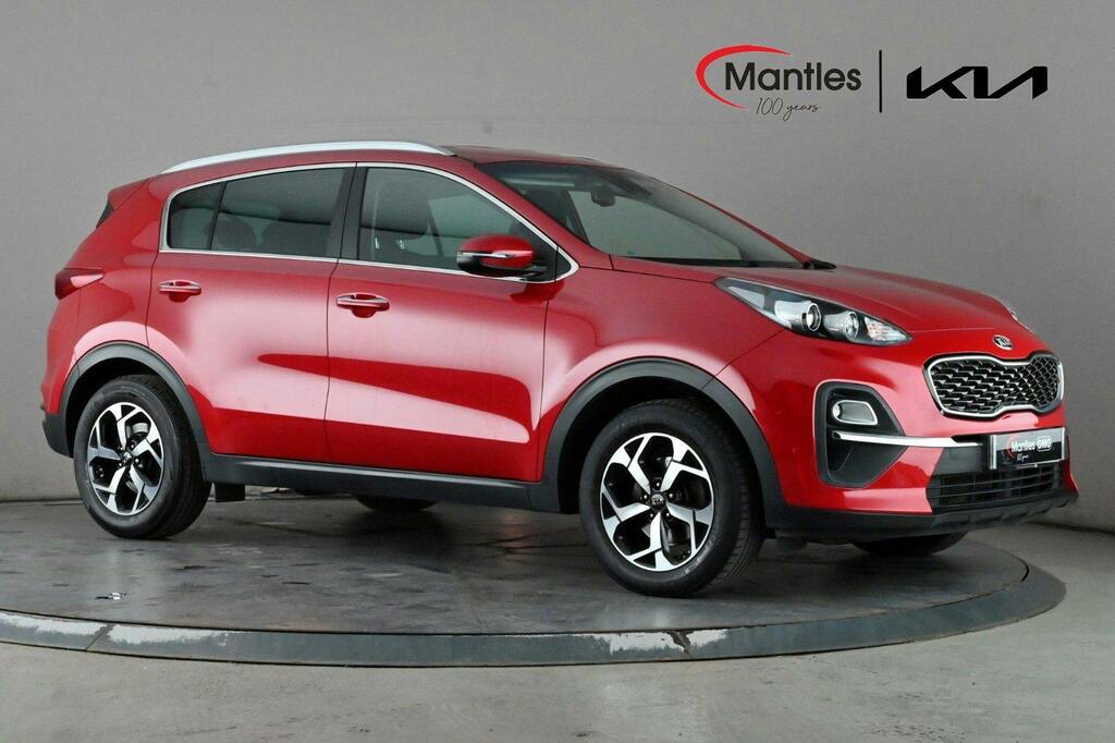 Kia Sportage 1.6 Crdi Mhev 2 Suv Hybrid Ss RK22UHD Red