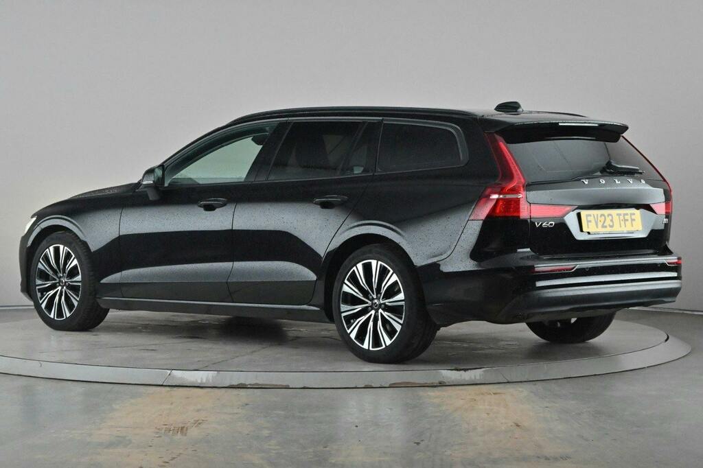 Volvo V60 2.0 B3 Mhev Core Estate Hybrid Dct FV23TFF Black #3