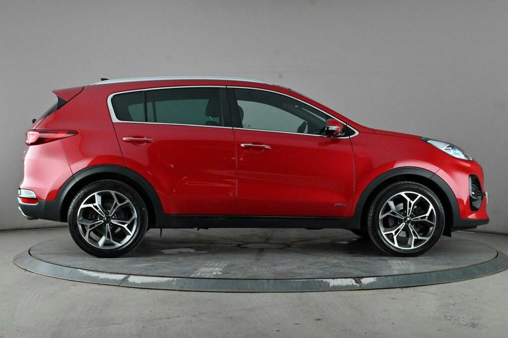 Kia Sportage 1.6 T Gdi Gt Line S Suv Dct Awd Ss NV18NZK Red #3