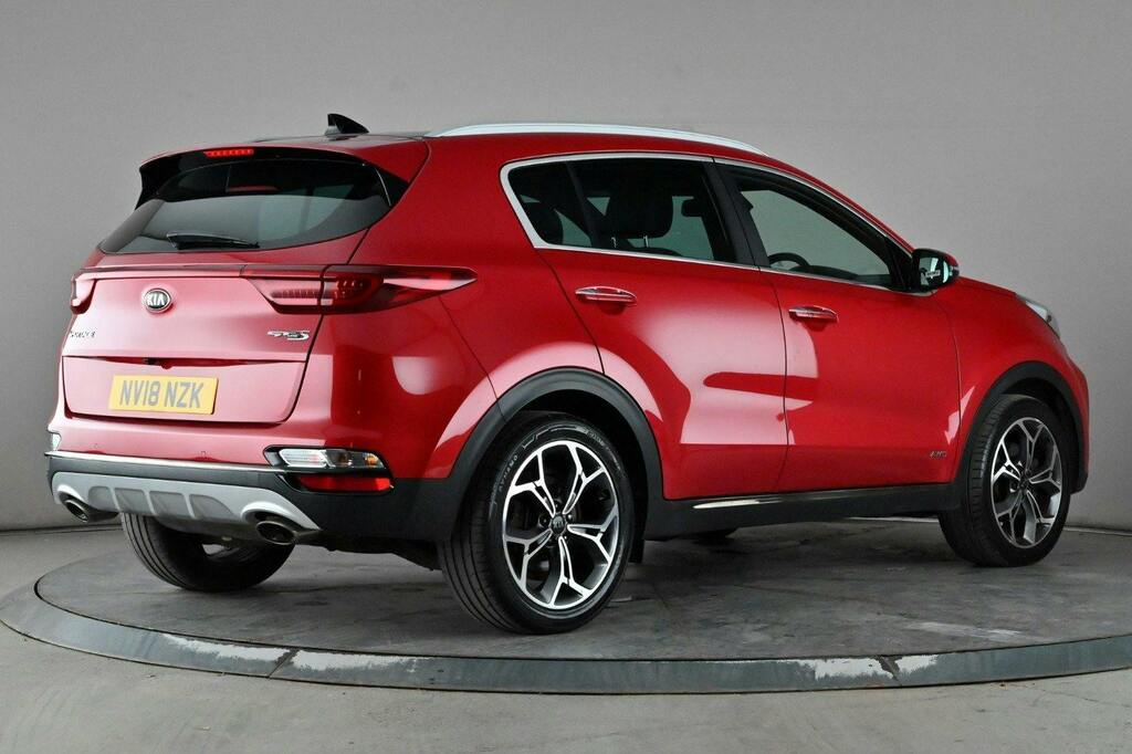 Kia Sportage 1.6 T Gdi Gt Line S Suv Dct Awd Ss NV18NZK Red #6